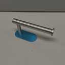 Groleca Adhesive Curtain Holdbacks - 4 Pack No Drill Tie Backs Hooks for Drapes, Damage-Free Wall Mounted Curtain Holders with Strong Adhesive (Silver)