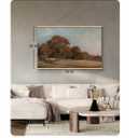 VIYYIEA Extra Large Fall Wall Art, Vintage Landscape Canvas, 36x54