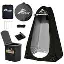 Ann Katy XL Portable Toilet with Pop Up Privacy Tent for Camping Outdoor RV
Large Foldable Restroom Kit with Carry Bag & Changing Room Tent for Adults, Travel, Road Trip, Backyard & Emergency Use