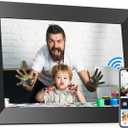 BIGASUO 10.1 Inch WiFi Digital Picture Frame, IPS HD Touch Screen Cloud Smart Photo Frames with Built-in 32GB Memory, Wall Mountable, Auto-Rotate, Share Photos Instantly from Anywhere (1-Pack)