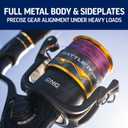 Penn Battle IV Spinning Reel and Fishing Rod Combo, 5000 Size Reel - 8' - Medium Heavy - 2pc