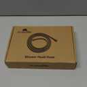 Shower Hose Extra Long 118 Inches Brushed Chrome Handheld Shower Head Hose with Brass Insert and Nut - Lightweight and Flexible