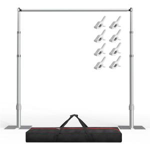 EMART Upgrade Pipe and Drape Backdrop Stand 8.9x10FT Adjustable Photo Stand