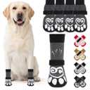 KOOLTAIL Dog Socks for Hot/Cold Pavement to Prevent Licking Paws,Dog Boots&Paw Protector for Hardwood Floors Anti Slip,Traction Control Booties for Small Medium Large Senior Dogs