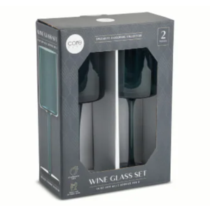 Wine Glasses Set of 2-Birthday/Father's Day Gifts,14oz Unbreakable Unique Wine Glass Ideal Gift