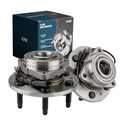 KAX 515096 Pair Front Wheel Bearing and Hub Assembly fit for 2007-2013 Chevy Tahoe,for 2008-2013 Chevy Silverado 1500,for 2007-2013 GMC Sierra 1500,6 Lug w/ABS