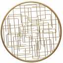 20in. Golf Crosshair Round Metal Decor