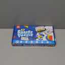 Coogam Wooden Pattern Blocks - Tangram Shape Puzzle Set Color Sorting Stacking Game Wood Animal Jigsaw Preschool Montessori Brain Teaser STEM Gift for 3 4 5 Years Old Toddler Kids (60 Pattern Cards)