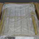 UNITSTAGE Shoe Rack with Coat Rack, 8 Tier Tall Shoe Storage Organizer with Hooks, 3-in-1, Wooden Top Shelf, Sturdy Frame, Metal Clothes Hanger Stand for Entryway, Closet, Gold