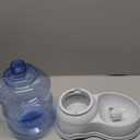 Amazon Basics Gravity Pet Water Dispenser for Cat, Dog, 1 gallon Capacity, Small, Gray