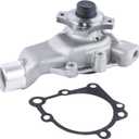 AW7164 Engine Aluminum Water Pump Compatible with 1999-2004 Jeep Grand Cherokee, 2000-2006 Wrangler L6 4.0L 5012366AC