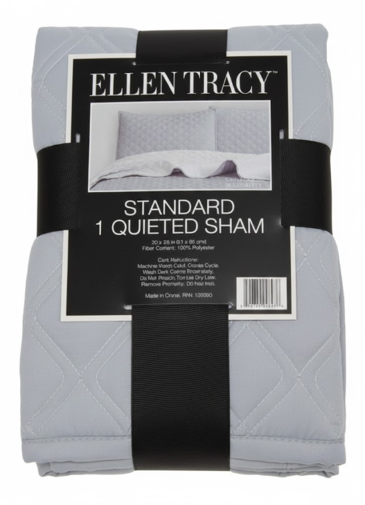 Standard 1 Quilted Sham 20x26in 100% Polyester
