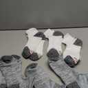 Hanes Men's Moves Performance Socks, Moisture-wicking Ankle & Low-cut Socks, Breathable Mesh Panels, 6-pack