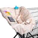 Disney Baby by J.L. Childress Shopping Cart & High Chair Cover for Baby, Kids, & Toddler - Cover for Grocery Carts & Restaurants, for Boys & Girls, Universal Fit - Winnie The Pooh
