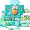 Advent Calendar 2025 Adult Women Teens, 24 Day Countdown Calendar with Christmas Tumbler Bath Salt Bomb Spa Gifts Christmas Basket Stuffers for Mom Wife Sister