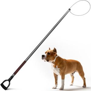 60"-92" Dog Catcher Pole, Dayimado Animal Catch Pole for Dogs, Pig, Fox and Other Wildlife