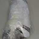 Furbeko 100 Pcs Quinceaera Plastic Cups Bulk 10oz Disposable Mis Quince Anos Clear White Reception Cup Sweet Party Favors for Guests