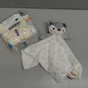 CREVENT Cozy Plush Baby Security Blanket, Loveys for Baby Girls and Boys, Birthday (Deer+Tag)