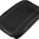 Car Center Console Seat Armrest Cover Interior Protective Lid Storage Covers Trim for Toyota Venza 2021-2023 Black Gray