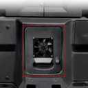 SAUTVS Engine Access Panel with Cooling Fan Assembly for 2014-2023 Polaris RZR XP 1000/ Turbo/RZR 900/Trail S 900 1000/2017 Ranger XP 1000 Accessories, Replace #5454122#5452376-070#5439787-070