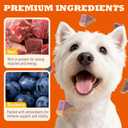 3 x MULTIBITES Beef & Blueberry Bites 5 oz Soft Dog Treats Dog Training Treats Beef Dog Treats High Protein & Antioxidant Support Chewy Dog Treats