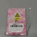 Pink Marble Floral 1 Gang Light Switch Plate Decorative Single Toggle Wall Plate Pink Cover Electrical Switchplate Faceplate for Bedroom Room (Clear8)