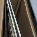 24x36 Poster Frame Set of 2, Distressed White Wood Style - Display 24 x 36 Poster without Mat or 20x30 Picture with Mat, Wall Mounting Horizontal and Vertical