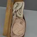 KeaBabies 2-Pack Hooded Baby Towels for Newborn - 30x30 Soft & Absorbent Viscose from Bamboo Baby Bath Towels with Hood for Infant, Toddler, Kids, Boys Girls, Newborn Bath Essentials (Almond, Petite)