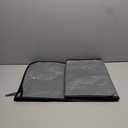 Storage Container - Durable 600D Tear-Proof, Fits 27 Rolls Gift Wrap, Extra Pockets for Ribbons & Bows, Underbed Storage - Ideal for Holiday Christmas, Gray