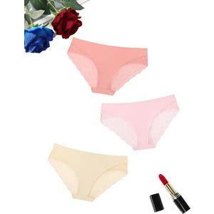 Avidlove Sexy Cheeky Panties for Women Lace Bikini Underwear, Size Small