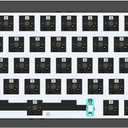 GK GAMAKAY LK67 65% RGB Modular DIY Mechanical Keyboard, 67 Keys Hot Swappable 3pin/5pin Switch, Programmable Triple Mode Bluetooth 5.0/USB-C Wired/2.4GHz Wireless Customized Keyboard Kit (Black)