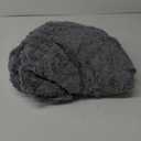 Bean Bag Chair for Adults Kids Without Filling Comfy Fluffy Giant Round Beanbag Lazy Sofa Cover for Reading Chair Floor Chair, 6FT, Grey