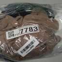 Ficerd 3 Pack Women's Long Sleeve T Shirts Cotton V Neck Slim Fit Tops Ribbed Knit Layering Casual Basic Tees Fall (Large, Black, White, Khaki)