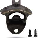Wall Mount Bottle Opener Vintage Beer Bottle Opener with Screws