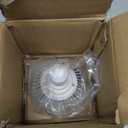 Bstrip Hanging Grow Lights for Indoor Plants, 25W LED Full Spectrum Plant Lights for Indoor Growing with Timer, 16.4FT Power Cord, 5000K, Pendant or Ceiling Perfect for Tall Plants, and Plant Shelf (White)