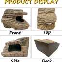 Large Turtle Basking Platform,Bearded Dragon Hide,Reptile Hideout