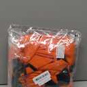 Kids Astronaut Costume Space Outfit for Boys Girls Halloween Dress up (5-7 Years, Orange)