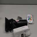 Color Changing Black Liquid Motion Lamps: 17 Colors LED Night Light for Adults with Remote & Timer, Smart Ambient Mood Lighting for Bedroom Office, Novelty Cool Christmas Birthday Gifts, 13 Inch (White)