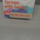 1ML Syringe, Lab Supplies Syringes 29G 5/16 Inch, Individually Wrapped, Pack of 100