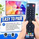 New V3 Pro Bluetooth Voice Remote Control - Compatible with vSeeBox V1, V2, V3, V5 Pro, V3 Plus, Elite & Max - Bluetooth Smart TV Box Remot with Strong Signal for Enhanced Control