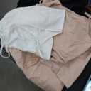 Amazon Essentials Womens Slim-Fit Camisole (Medium, Beige/Black/White)