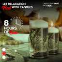 Candle Charisma White Floating Candles 3 Inch (Set of 24)  8-Hour Dripless, Smokeless Burn with Natural Flickering Flame  Perfect for Weddings, Centerpieces, Pool Nights & Special Events