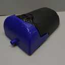 Pooper Scooper Large Swivel Bin & Rake with 160 Waste Bags,Heavy Duty Dog Pooper Scooper with Bag Attachment for Large Small Dogs, Long Handle Poop Scooper with Lid for Yard, Grass, Gravel (Blue)