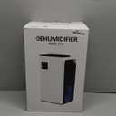 1000 sq.ft Dehumidifier, 88 oz Water Tank, Quiet Dehumidifiers for Home, Portable Dehumidifier for Bedroom, Bathroom, Basement, RV, Closet, 7 Colors LED Lights, Auto Shut Off, Drain Hose