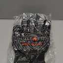 QUWIN BBQ Gloves, Oven Gloves, 1472 Extreme Heat Resistant,Grilling Gloves Silicone Non-Slip Oven Mitts, Kitchen Gloves for BBQ, Grilling, Cooking, Baking-1 Pair (Black, One Size Fits Most)