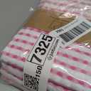 TWINY threads Waffle Towels Set of 4, 16x26 Inches, 100% Cotton, Soft, Absorbent Waffle Weave Kitchen Dishcloth Set, Durable & Machine Washable Tea Towel, Rose Pink, White