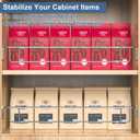 Rv Adjustable Refrigerator Tension rods Bars 12.5-22.3" | Essential Rv Camper Fridge Accessories & Cabinet Tension Rods Bars, Camper & Travel Trailer Accessories | Stainless Steel (2 Pack)