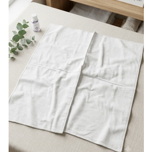 Cotton towels, size 10"x18", 2 pcs