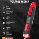 KAIWEETS Electrical Test Kit, Non-Contact Voltage Tester and GFCI Outlet Tester with LCD Display, Wiring Fault Checker, Outlet Tester Kit for Electrician, DIY, 2-Piece