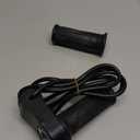 Electric Twist Throttle Grips, Electric Scooter Three Speed Throttle Handlebar, LED Battery Voltage Display Electric Bike Throttle Accelerator Aluminium Speed Control